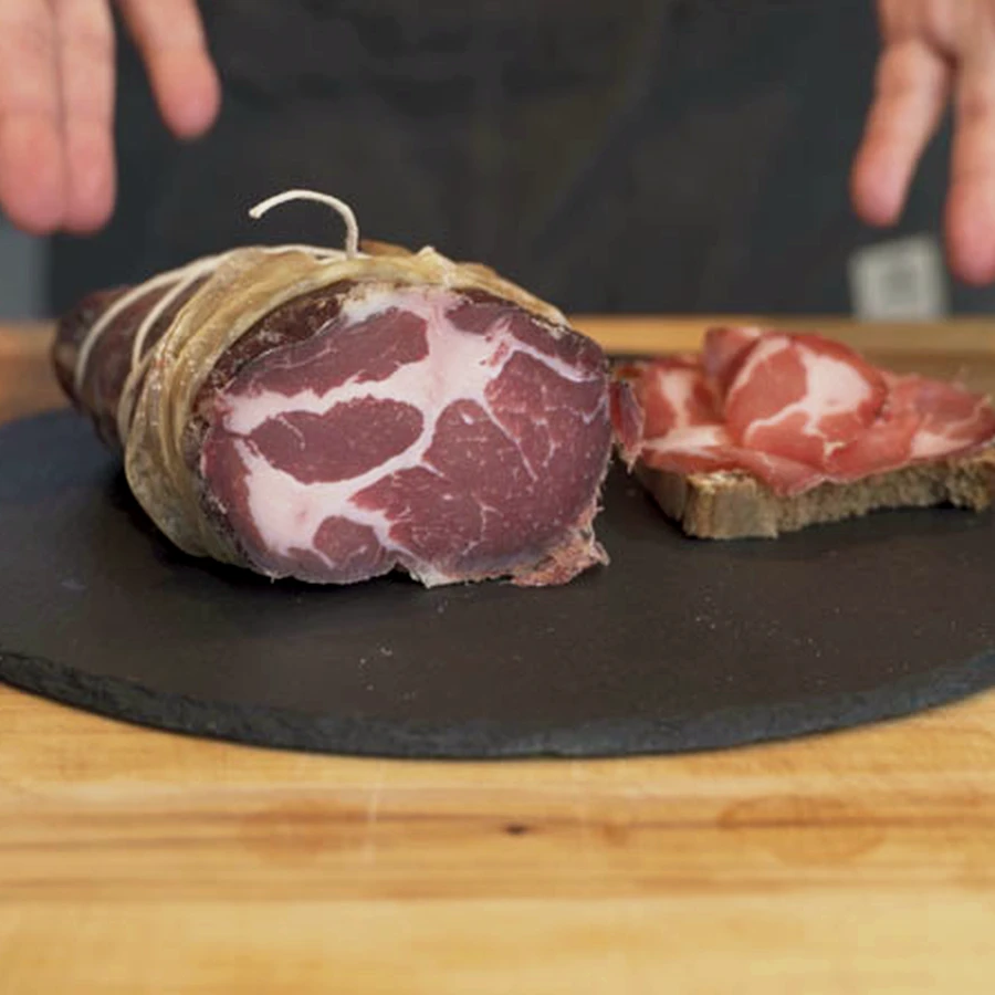 Coppa made with Daniel's recipe