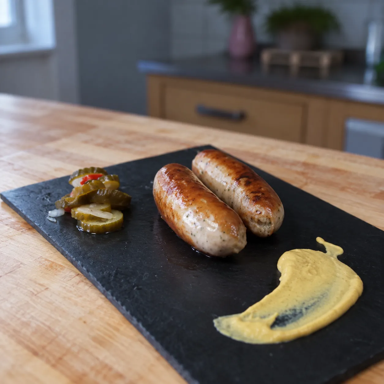 Thuringian Bratwurst made with Daniel's recipe