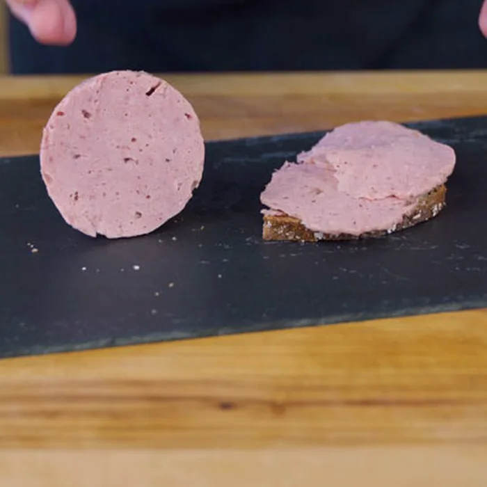 Schinkenwurst made with Daniel's recipe
