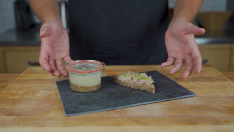 Lard meat- ready