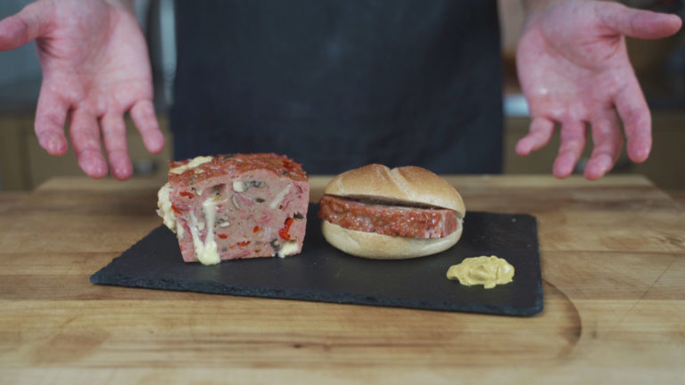 Pizzaleberkäse-ready