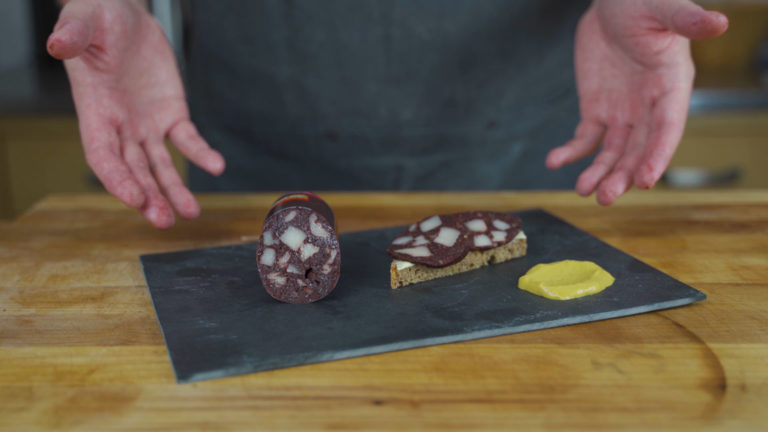blood sausage - ready