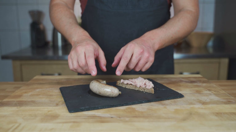 potato sausage - ready