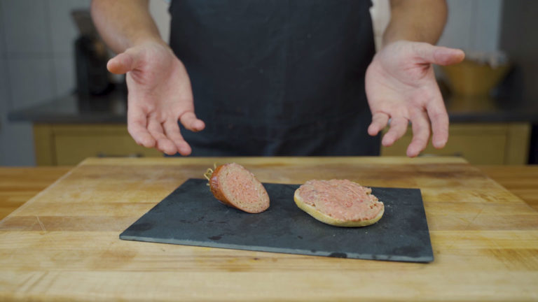 tea sausage - ready
