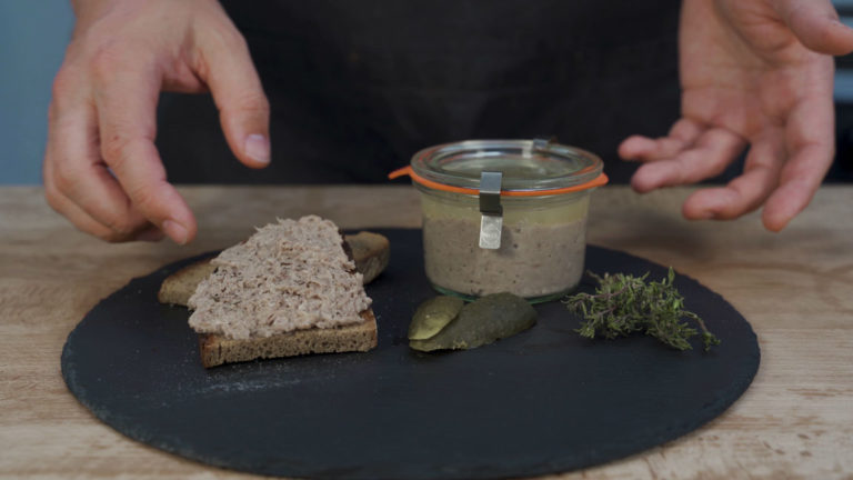 duck rillette - ready