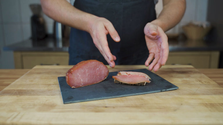 pork loin ham - ready
