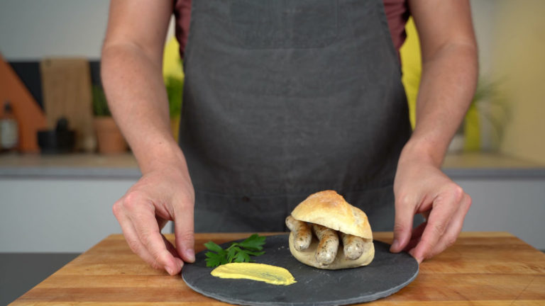 chicken sausage - ready