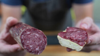 Make beef salami yourself – Takes time but is worth it