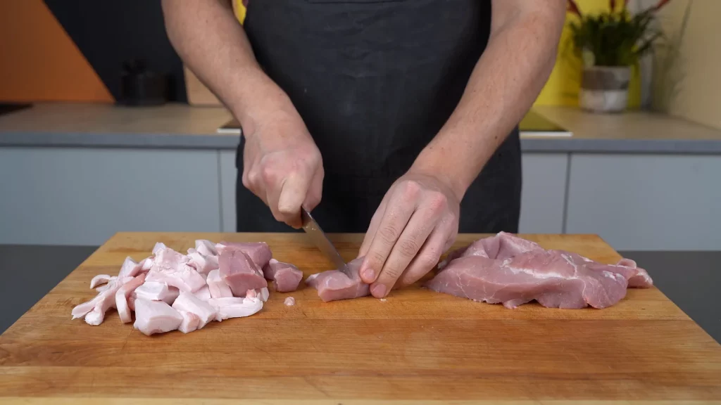 Hungarian salami -cut
