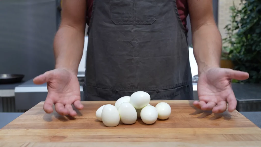 egg salad- boil eggs
