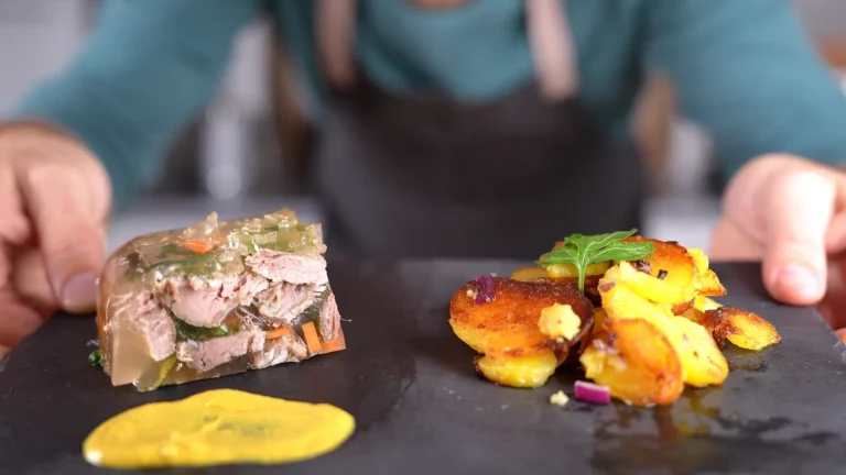 roast pork in aspic - ready