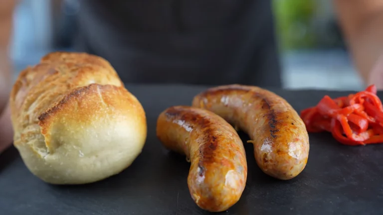 Schaschlikbratwurst - ready