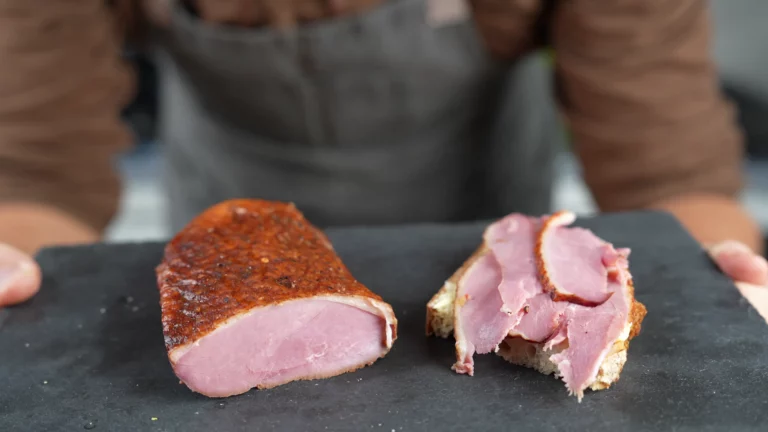 smoked duck breast -ready