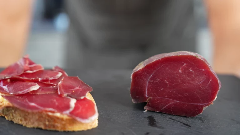 wild boar cured ham - ready