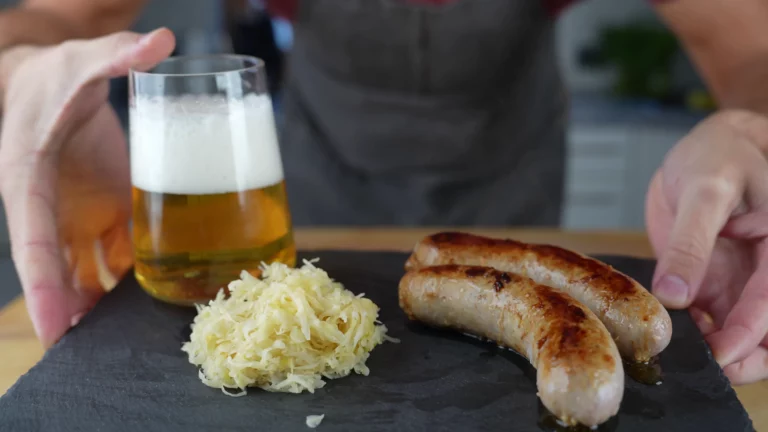 Beer sauerkraut sausage - ready