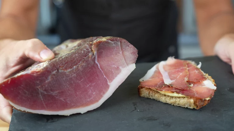 Mediterranean cured ham - ready