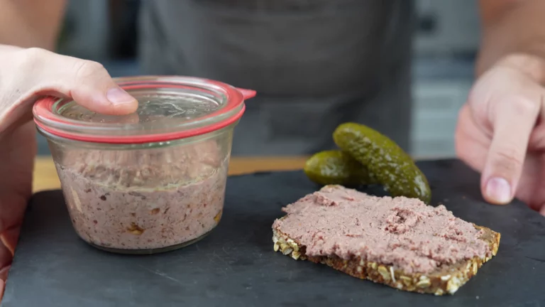 bavarian beer liverwurst - ready