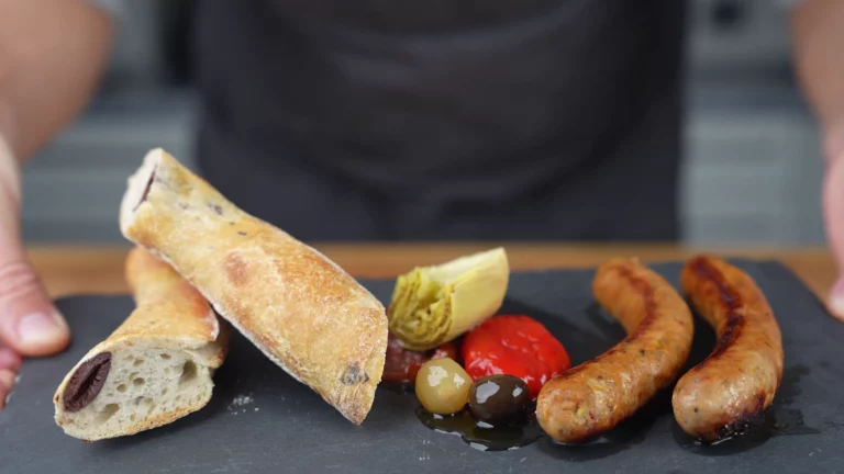 Antipasti sausage - ready