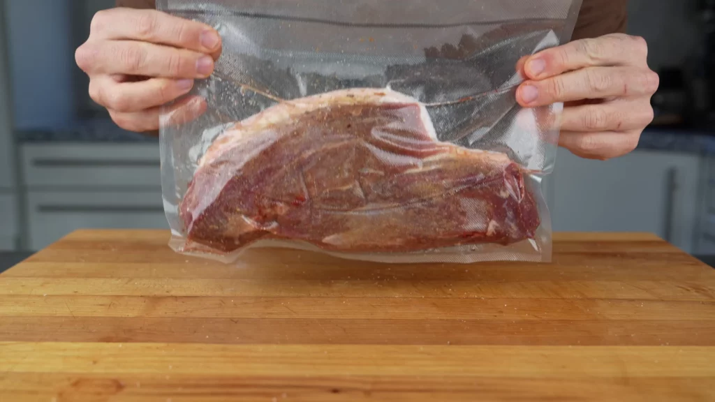 Cold-smoked goose breast - cure