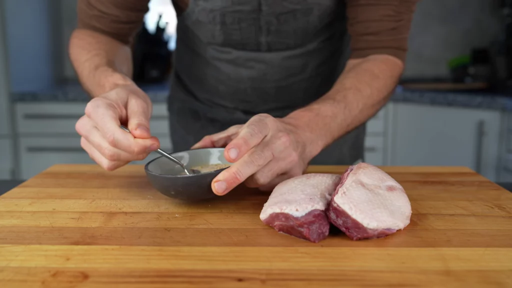 Cold-smoked goose breast - mix