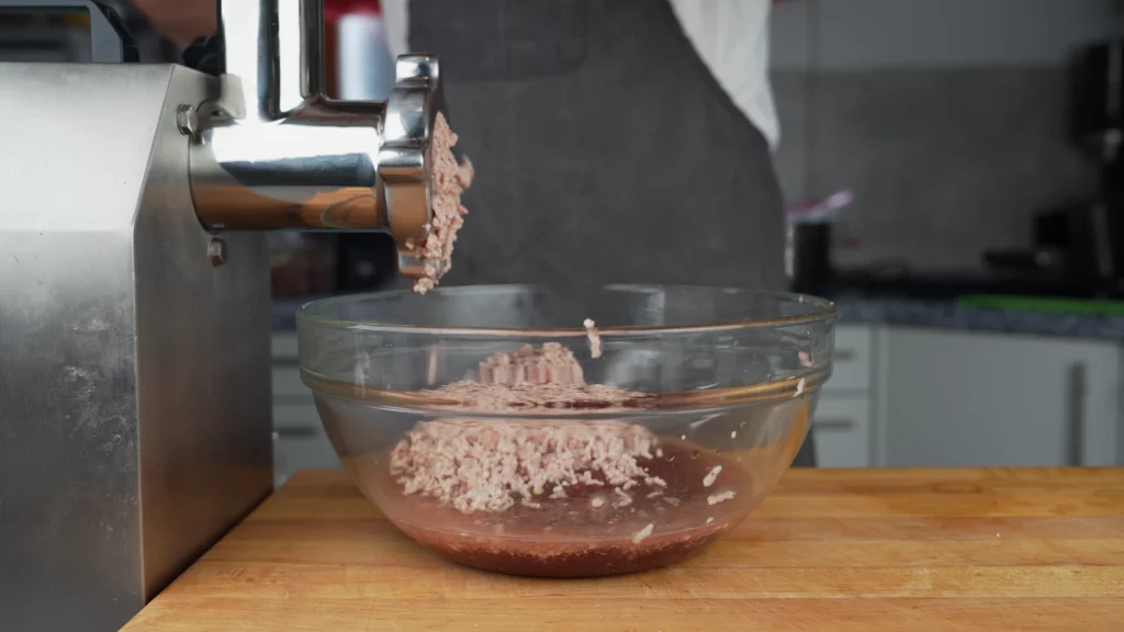 Franconian dark liverwurst - grind