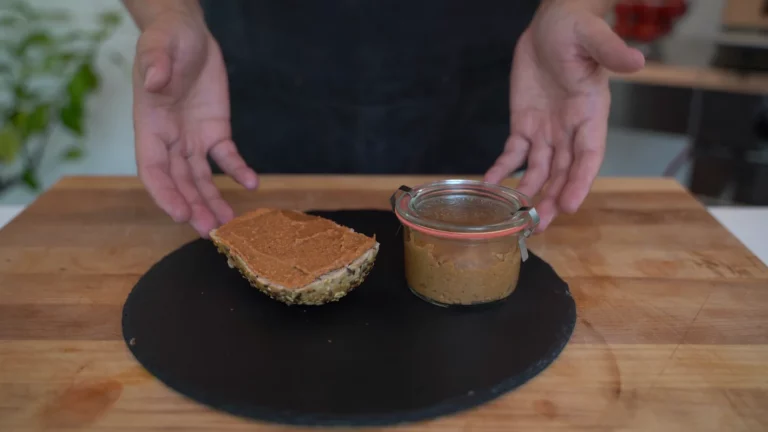 Finished eggplant spread