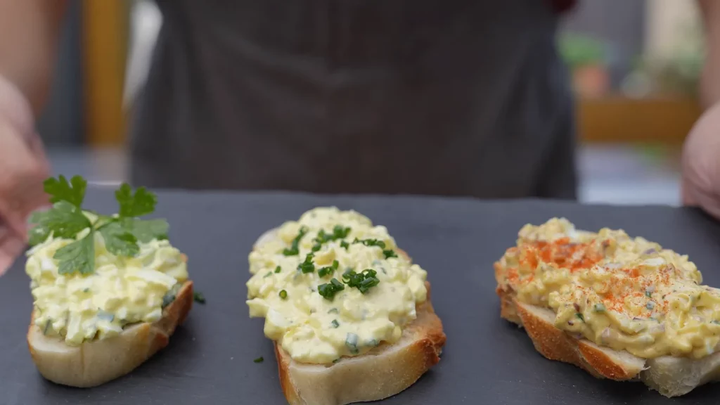 Homemade egg salad