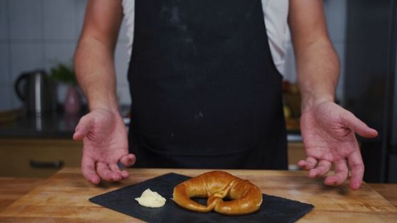 Homemade lye pretzels