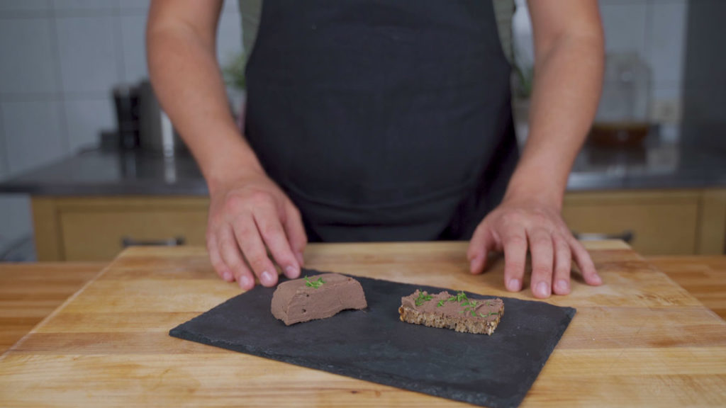 Homemade liver pâté