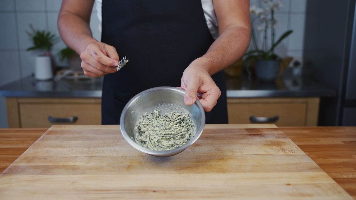 Seaweed butter with dulse and wakame