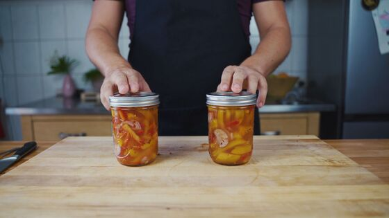 Pickled bell peppers