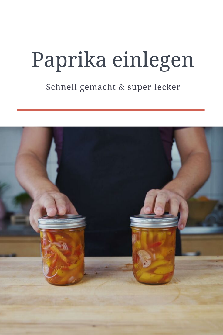 Pickled bell peppers