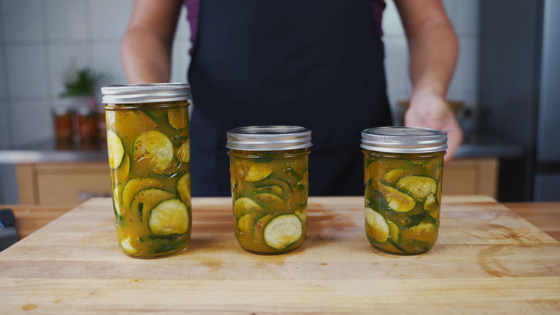 Pickled Zucchini Recipe: 3 Variations