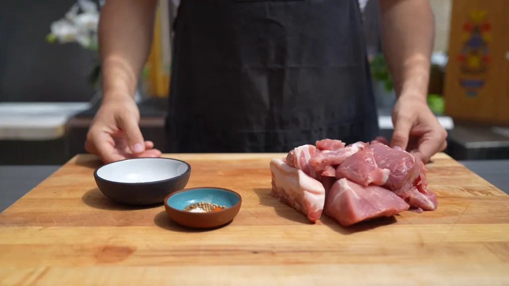 Schinkengriller ingredients